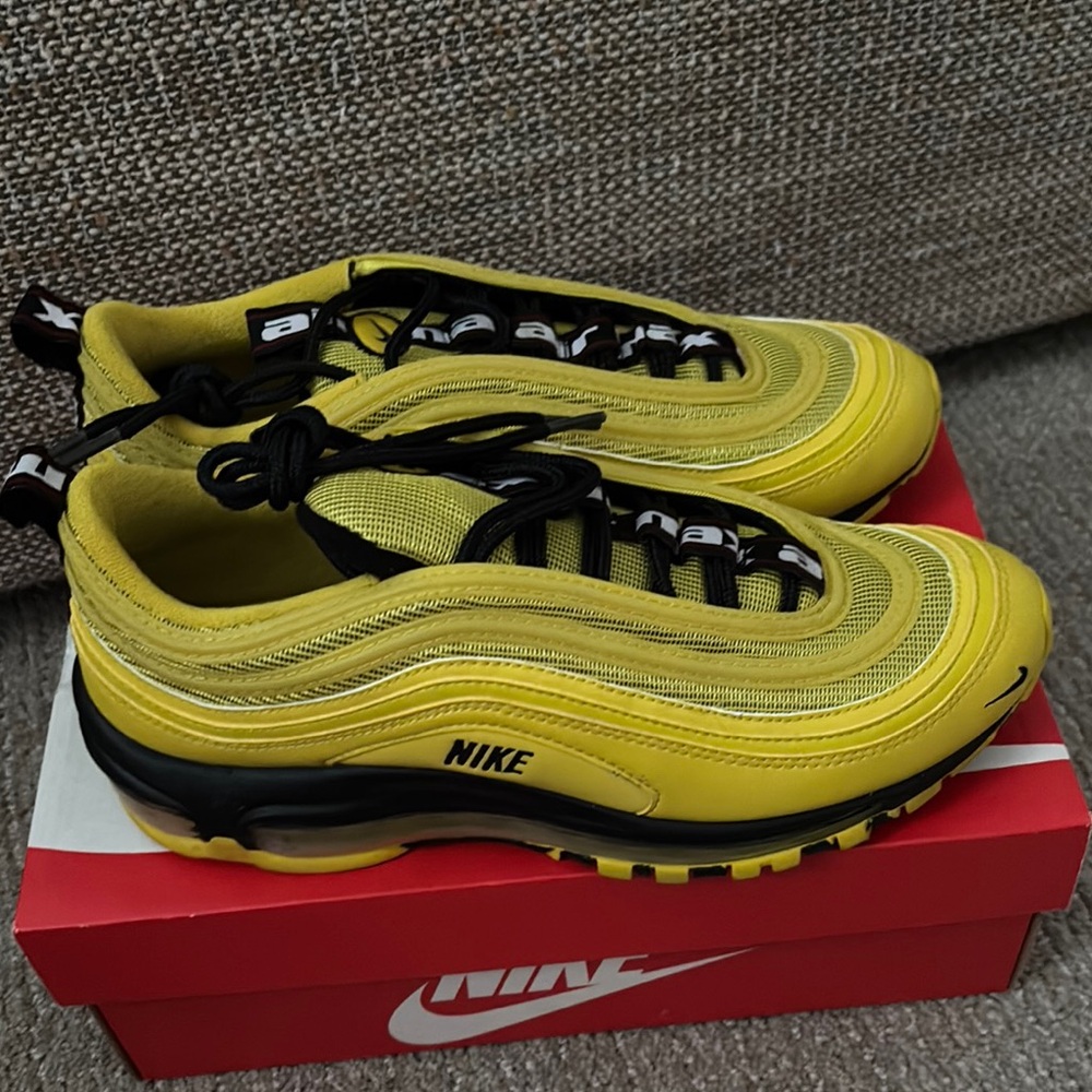 Nike Yellow Air Max 97 Sneakers